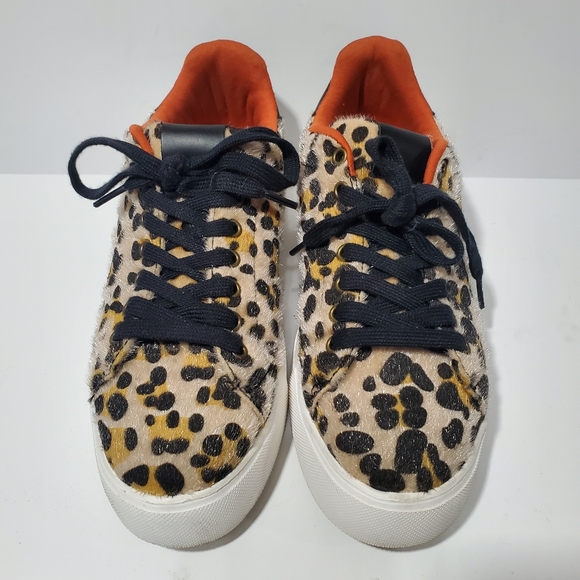 Qupid Leopard Maxmino Platform Sneakers Fits Like 6.5 - Picture 6 of 12